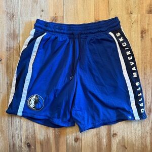 Fanatics Blue Dallas Mavericks Athletic Shorts
